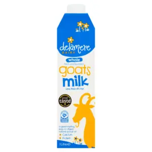 Delamere Whole Goats Milk Chilled