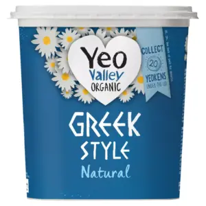 Yeo Valley Organic Greek Style Natural Yogurt