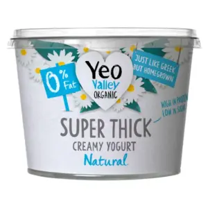 Yeo Valley Organic Super Thick Creamy Yogurt Natural